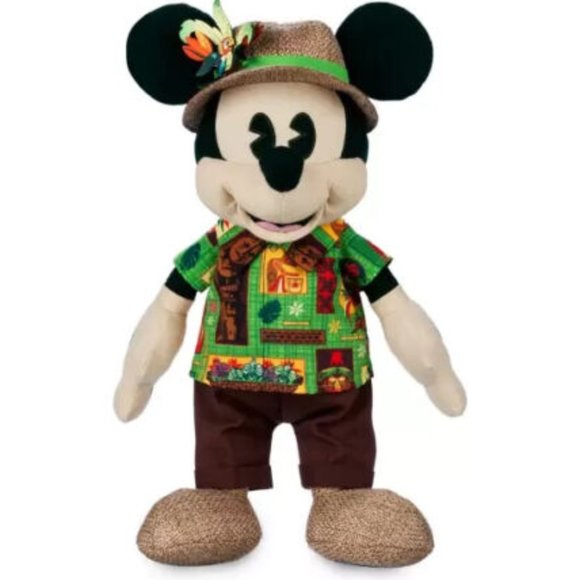 Disney Other - Disney Parks 2022 The Main Attraction Enchanted Tiki Room Mickey Plush - NEW